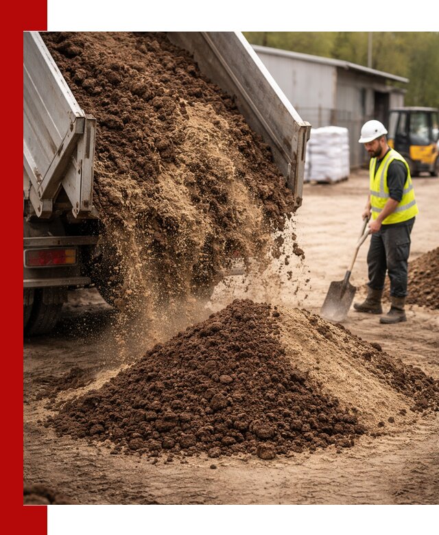 Доставка торфо-песчаной смеси в Малоярославце для строительства и озеленения