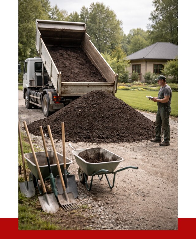 Купить чернозем с доставкой в Малоярославце от 1862 р. | ПРОНЕРУДМлр