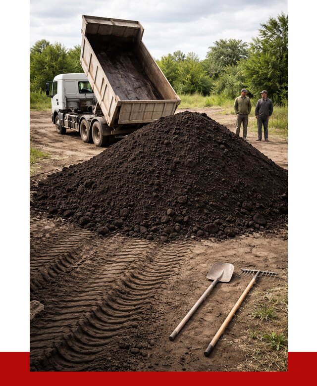 Купить чернозем навалом в Малоярославце от 1241 р. за куб | ПРОНЕРУДМлр