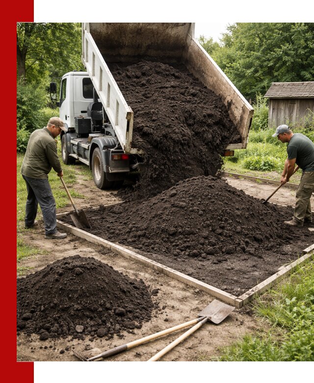 Купить чистый чернозем для огорода с доставкой в Малоярославце