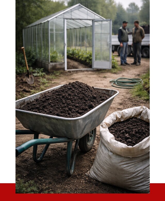 Чернозем для теплицы в Малоярославце с доставкой от 1551 р. | ПРОНЕРУДМлр