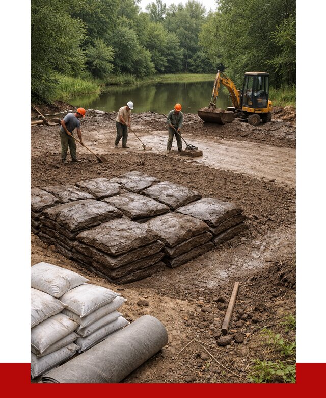 Купить глину для пруда в Малоярославце от 4654 р. с доставкой | ПРОНЕРУДМлр