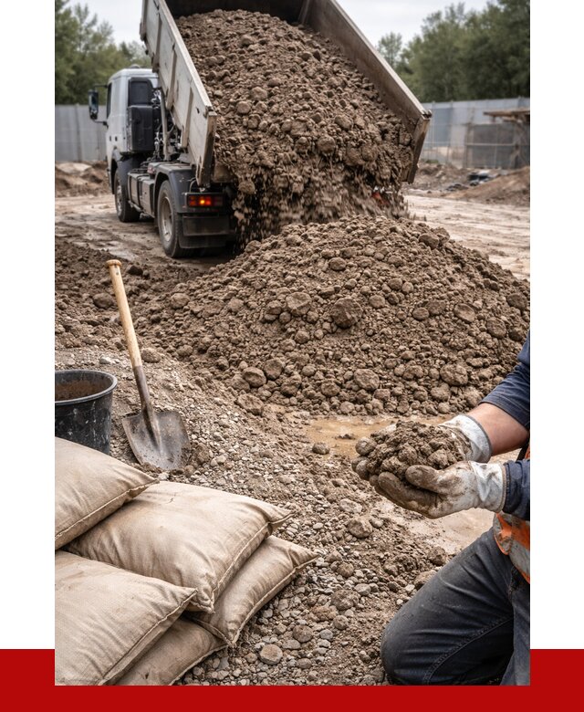 Купить глина для засыпки в Малоярославце от 1241 р. за куб | ПРОНЕРУДМлр