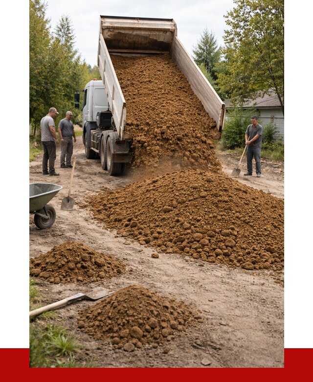 Купить суглинок с доставкой в Малоярославце от 2586 р. за куб | ПРОНЕРУДМлр