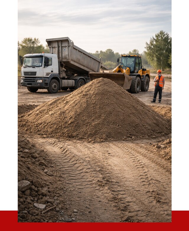 Купить песчаный грунт с доставкой в Малоярославце от 4344 р. | ПРОНЕРУДМлр