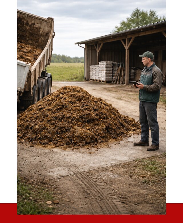 Купить навоз с доставкой в Малоярославце от 1241 р. за куб | ПРОНЕРУДМлр