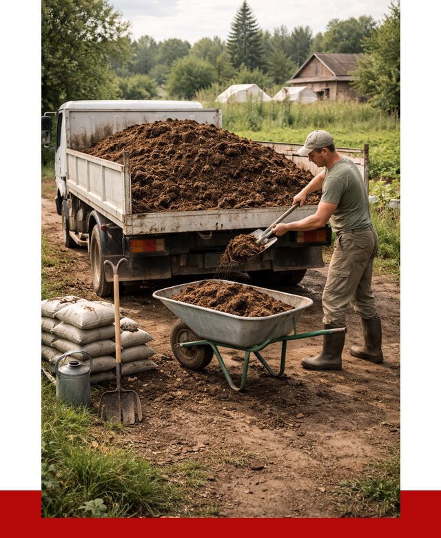 Купить коровий навоз с доставкой в Малоярославце от 1862 р. | ПРОНЕРУДМлр