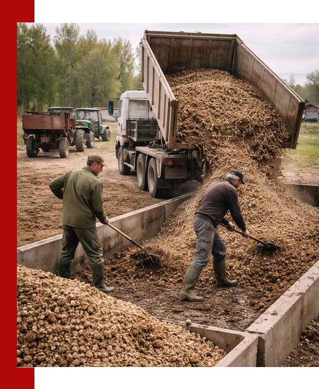 Куриный помет с доставкой в Малоярославце оптом и в розницу