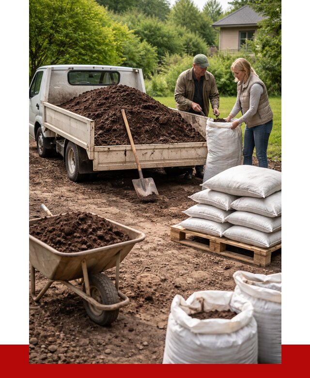 Перегной в мешках с доставкой в Малоярославце от 2275 р. | ПРОНЕРУДМлр