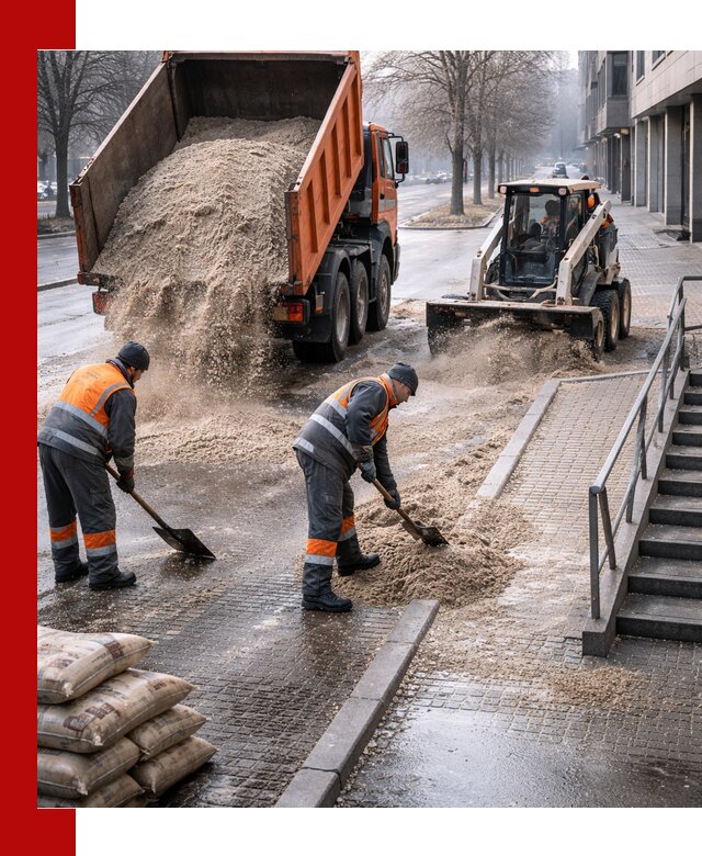 Поставка противогололедных материалов в Малоярославце