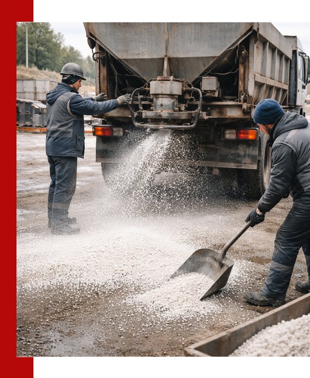 Доставка и продажа хлористого кальция в Малоярославце