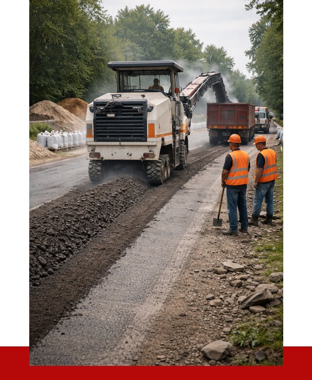 Фрезерованный асфальт в Малоярославце от 2275 р./куб. | ПРОНЕРУДМлр