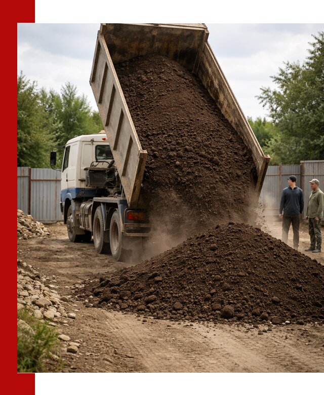 Доставка самосвалом 10 кубов в Малоярославце быстро и надёжно