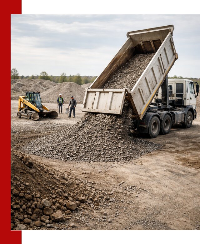 Доставка самосвалом 25 м³ в Малоярославце быстро и надежно