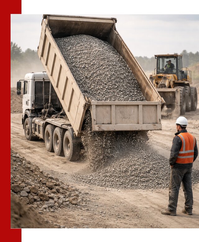 Доставка самосвалом 40 кубов цемента и сыпучих в Малоярославце