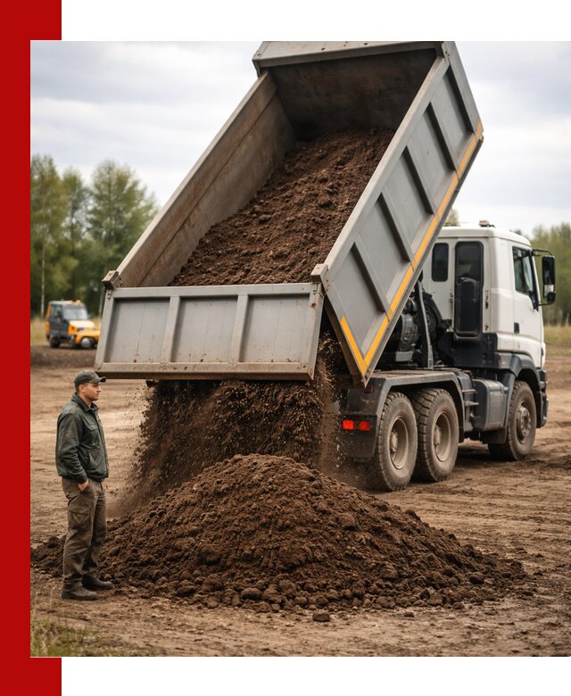 Аренда самосвала с водителем в Малоярославце для сыпучих грузов и навоза