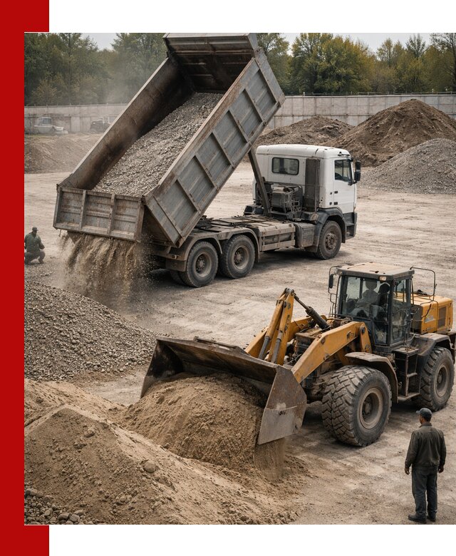 Перевозка сыпучих грузов самосвалами и бортовыми в Малоярославце