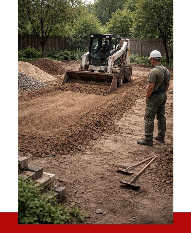Выравнивание участка под ключ в Малоярославце от 3620 р. | ПРОНЕРУДМлр